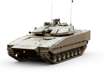 Improved CV-90 3D model