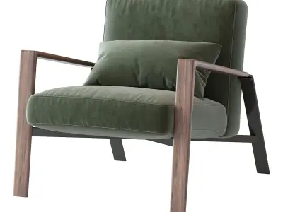 Luis Nicoline Armchair 3D model
