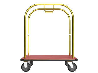 Hotel Trolley 08 3D model