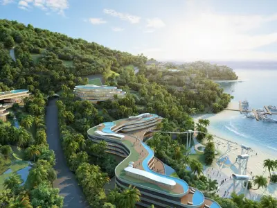 Island 3D model purchase