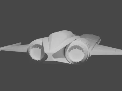 D-24 Starfighter 3D Model for printing 3D print model