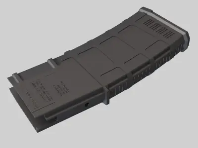 ZET system MWS magpu 30RD magazine 3D model