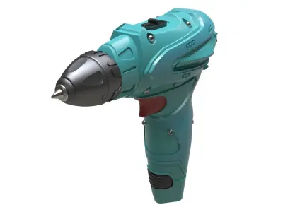 Hand Drill 02 3D model purchase