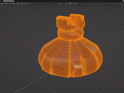 Custom3Dprint Minifigure Accessory - Minifigure Hair S2 - 102 3D print model