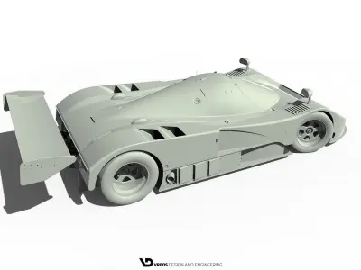 Mazda 767b  3D model