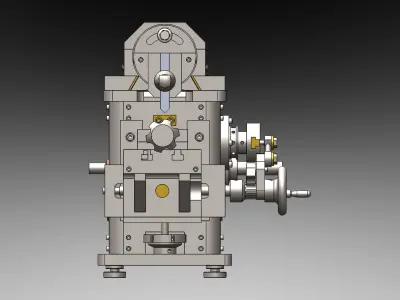 METALWORKING SHAPER 3D model