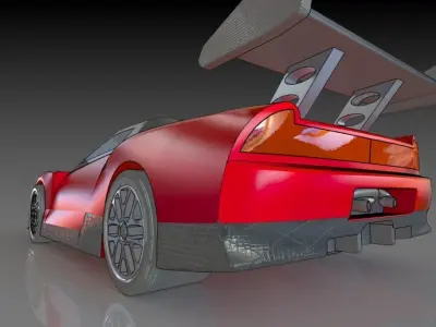 Honda NSX Free 3D print model