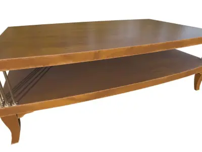  Sirio coffee table game ready Low-poly 3D model