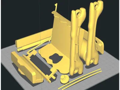 Flintstone Car Free 3D print model