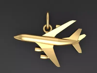 Pendant plane 3D print model