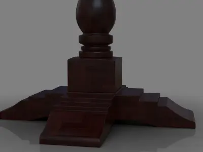 Round Table 3D model 3