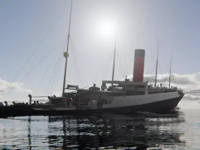 RMS Carpathia 3D model