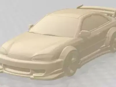 Hyundai Accent 1996 Tuning Printable Car 3D print model
