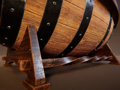 Coffee Table 13 Low-poly 3D model