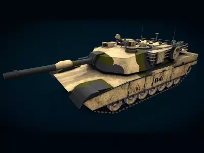 Battle crate 3D model