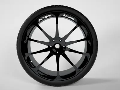 Advan Rims 3D model