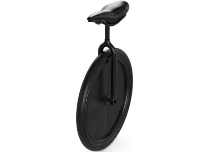 Unicycle 3D model
