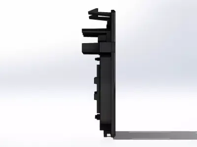Placa de Inserto Weidmuller IE FC IP PWB 2ST Front Insert Plate 3D model