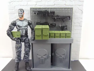 Custom 112 Military Ammo Cans Diorama Props for GI JOE 3D print model purchase