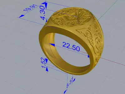 3DM STL OBJ model for 3D printing and CNC 3D print model