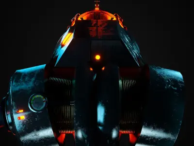 Gravity gun Free 3D model