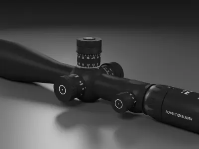 Sniper Scope 3D model shop