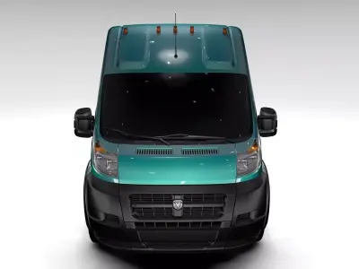 Ram Promaster Cargo 3500 H3 159WB EXT 2016 3D model
