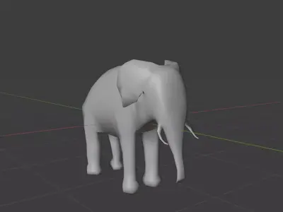Elephant form 3D model
