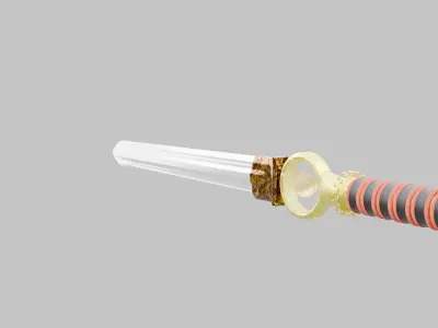 Magic sword  Low-poly 3D model