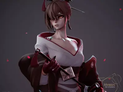 Akeha from Nier Reincarnation Commercial Package 3D print model