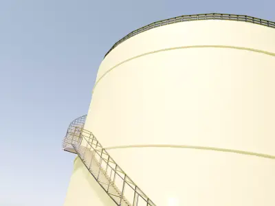 FUEL SILO 3D model