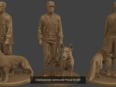 Czechoslovak communist Police K9 Pack 1