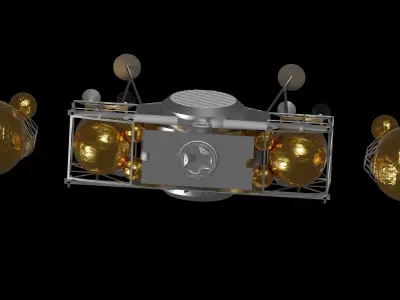 Dynetics ALPACA Human Landing System 3D model