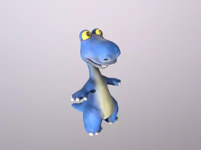 Dinosaur Low-poly 3D model order