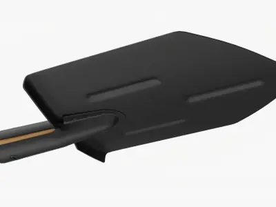 Shovel gardening 07 3D model