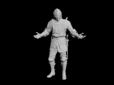 Templar Knights  3D model