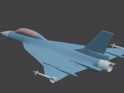 f-16xl 3D print model