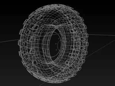 Car Tire Free 3D model by hyiahcreative from CGTrader