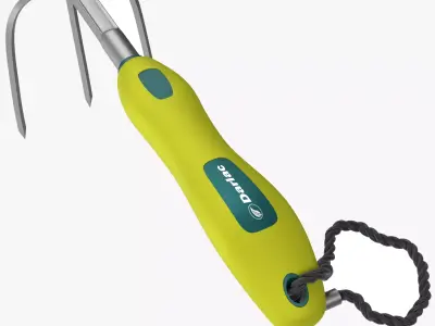 Garden Tool Hand Fork 3D model