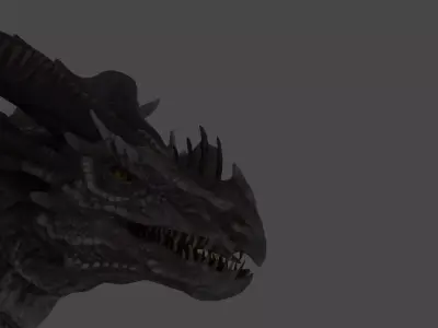 dragon 3D model 10