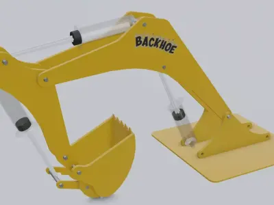 excavator Free 3D model by apasipepgapuak