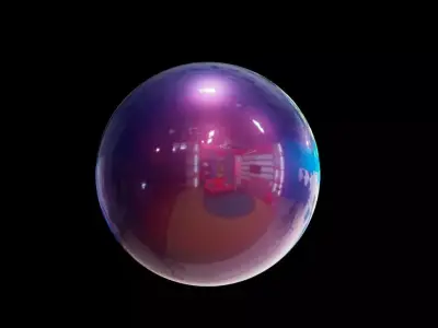 colored ball Free 3D model