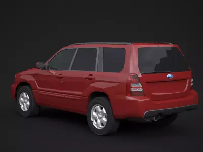 Subaru Forester 2004 3D model