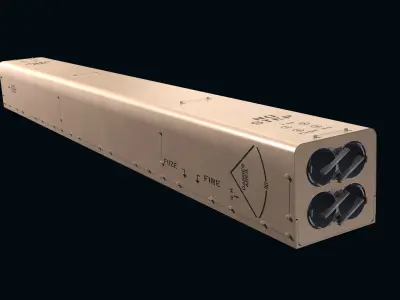 LAND-LGR4 Launcher 3D model