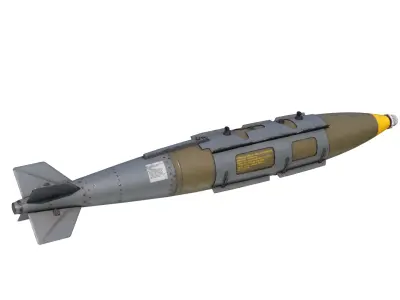 GBU-31 GBU31 JDAM GBU32 MK84 Bomb 3D model