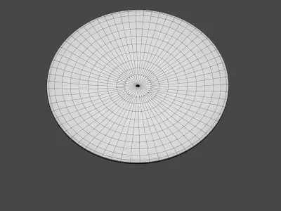 PBR Low-Poly Spartan Shield Free low-poly 3D model