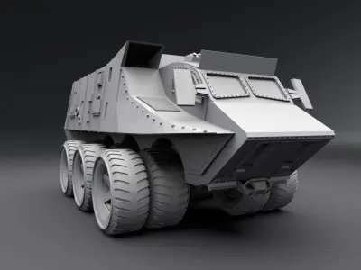 Joe90 U57 Truck 3D print model