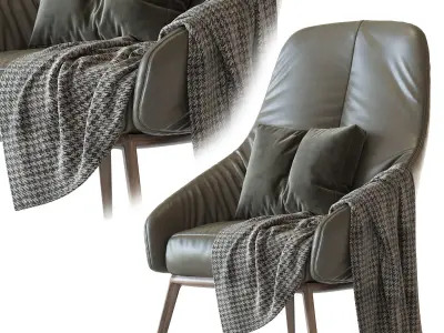 Puk Armchair 3D model