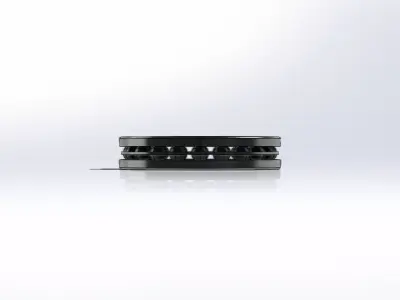 Rolamento Axial de Esferas 51112 SKF Thrust Ball Bearing 3D model
