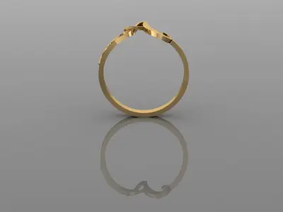 Women Ring 3D print model